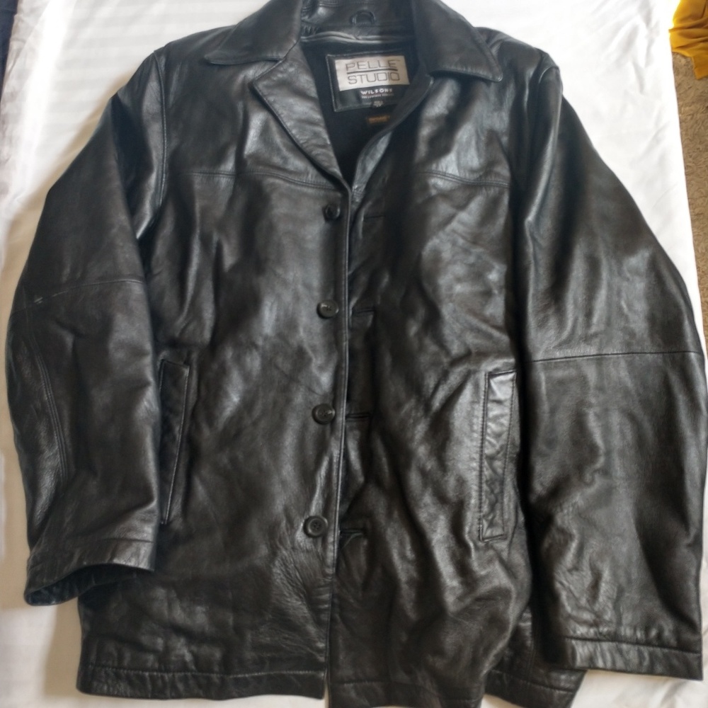 Men's leather jacket